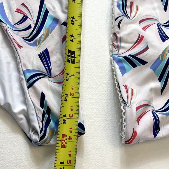 DIPPIN' DAISY'S Bandeau Camilla Top and Bottom Swimsuit Bikini Set Sz Large - Picture 8 of 12